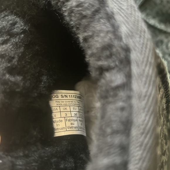 UGG Black Leopard Boots - Picture 6 of 6